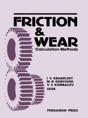 cover image of Friction and Wear